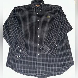 University‎ Of Missouri Mizzou Tigers Shirt Mens Medium Vesi Button Up